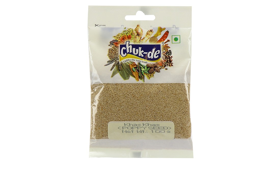 Chuk-de Khas Khas (Poppy Seeds)   Pack  100 grams